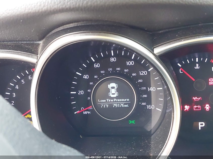 2015 Kia Optima VIN 5XXGN4A79FG499441 IAAI salvage auction — FRONT END, Salvage Title, sold $500 on 2026-07-31 (photo 7)