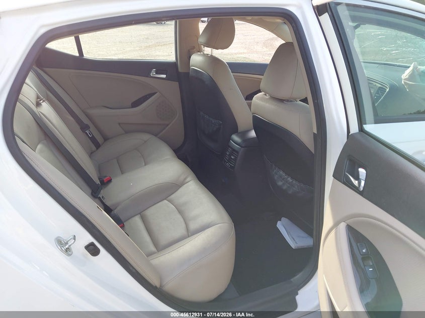 2015 Kia Optima VIN 5XXGN4A79FG499441 IAAI salvage auction — FRONT END, Salvage Title, sold $500 on 2026-07-31 (photo 8)