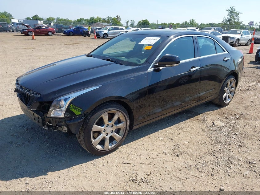 2016 Cadillac Ats VIN 1G6AH5RX9G0117194 IAAI salvage auction — FRONT END, Salvage (Ohio), sold $2,200 on 2026-08-01 (photo 2)