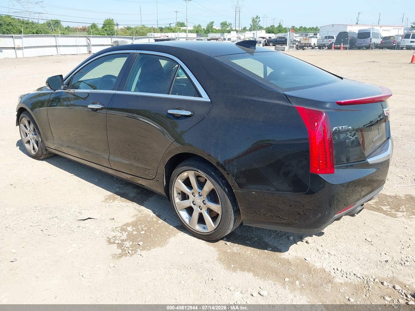 2016 Cadillac Ats VIN 1G6AH5RX9G0117194 IAAI salvage auction — FRONT END, Salvage (Ohio), sold $2,200 on 2026-08-01 (photo 3)