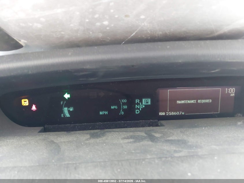 2014 Toyota Prius VIN JTDKN3DP9E3056818 IAAI salvage auction — NORMAL WEAR, Salvage (California), sold $625 on 2026-07-28 (photo 7)