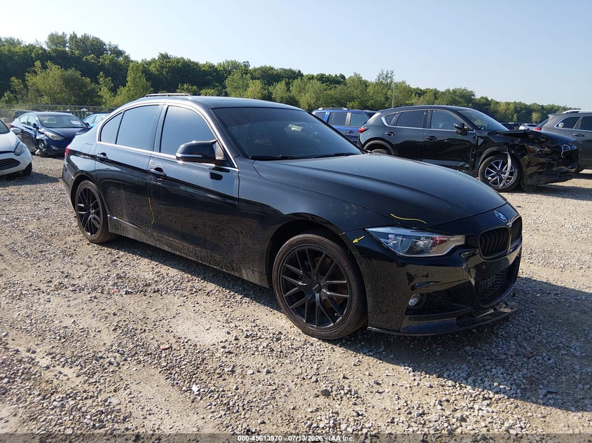 2017 BMW 3er VIN WBA8D9G51HNU60065 IAAI salvage auction — FRONT END, Salvage Title, sold $3,700 on 2026-08-16 (photo 1)