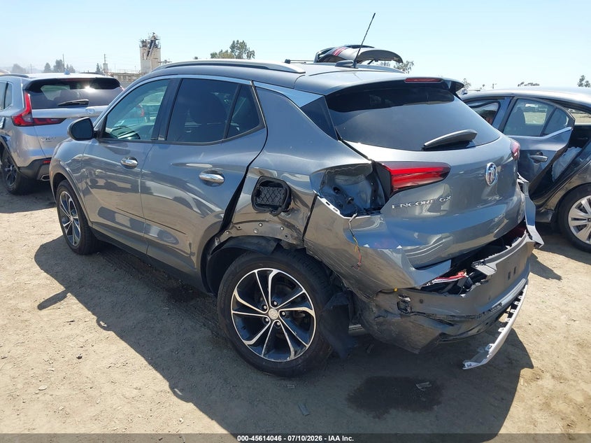 2020 Buick Encore gx VIN KL4MMFSL8LB123242 IAAI salvage auction — NORMAL WEAR, Salvage Title, sold $1,400 on 2026-07-29 (photo 3)