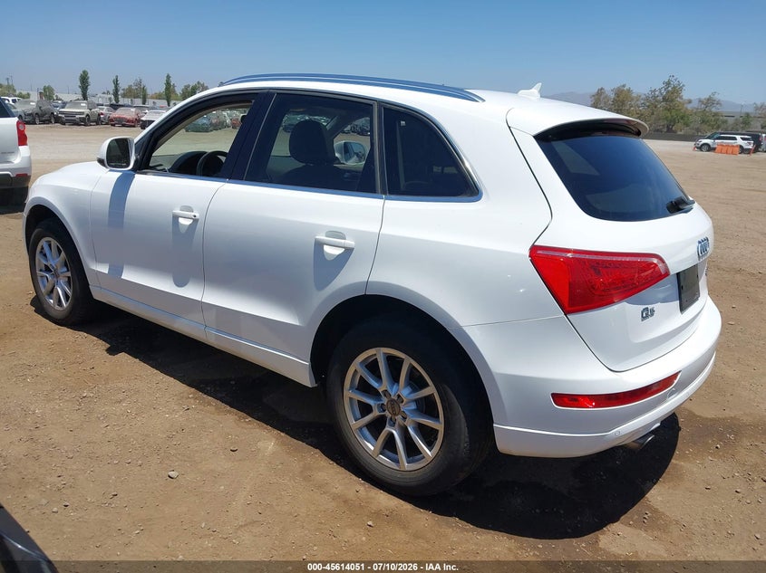 2011 Audi Q5 VIN WA1LFAFP9BA103818 IAAI salvage auction — NORMAL WEAR, Clear - Dealer Only (California), sold $675 on 2026-07-29 (photo 3)