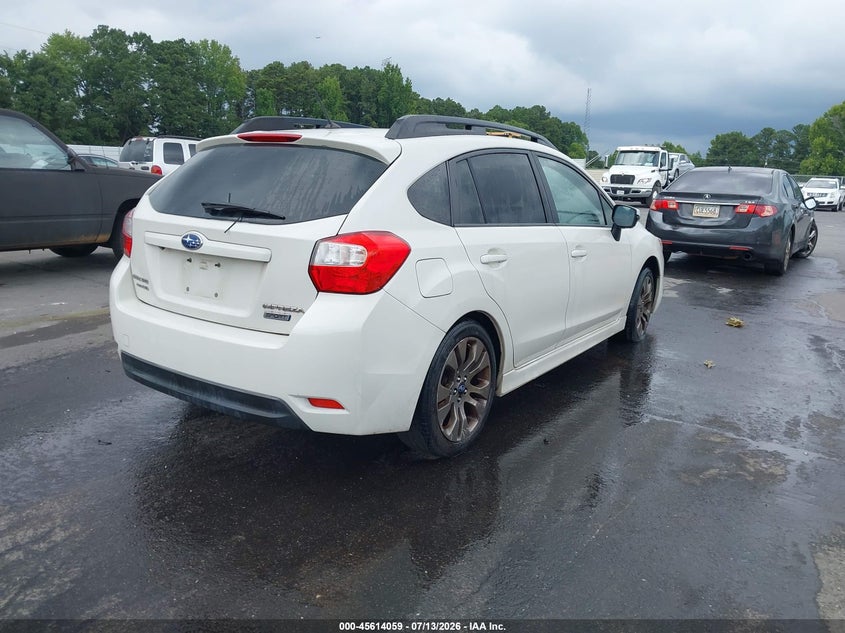 2016 Subaru Impreza VIN JF1GPAP66G8226281 IAAI salvage auction — NORMAL WEAR, Clear (Georgia), sold $1,250 on 2026-07-29 (photo 4)