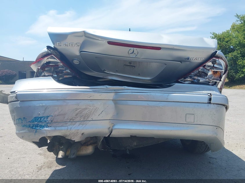 2007 Mercedes-benz C class VIN WDBRF92H77F919352 IAAI salvage auction — REAR END, Mv-907A (New York), sold $425 on 2026-08-06 (photo 6)