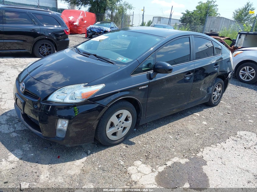 2010 Toyota Prius VIN JTDKN3DU9A0202538 IAAI salvage auction — REAR END, Salvage (Pennsylvania), sold $1,100 on 2026-07-31 (photo 2)