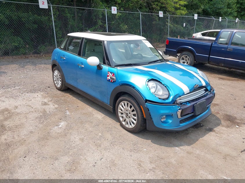 2015 Mini Hard top VIN WMWXS5C52FT831937 IAAI salvage auction — FRONT END, Salvage - Greater Than 75% (Maryland), sold $1,050 on 2026-08-11 (photo 1)