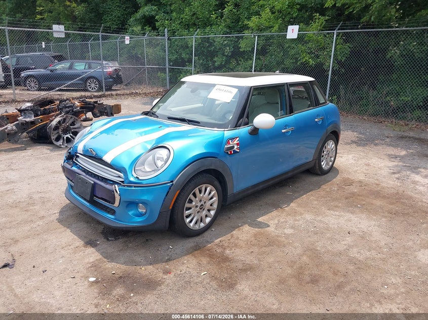 2015 Mini Hard top VIN WMWXS5C52FT831937 IAAI salvage auction — FRONT END, Salvage - Greater Than 75% (Maryland), sold $1,050 on 2026-08-11 (photo 2)