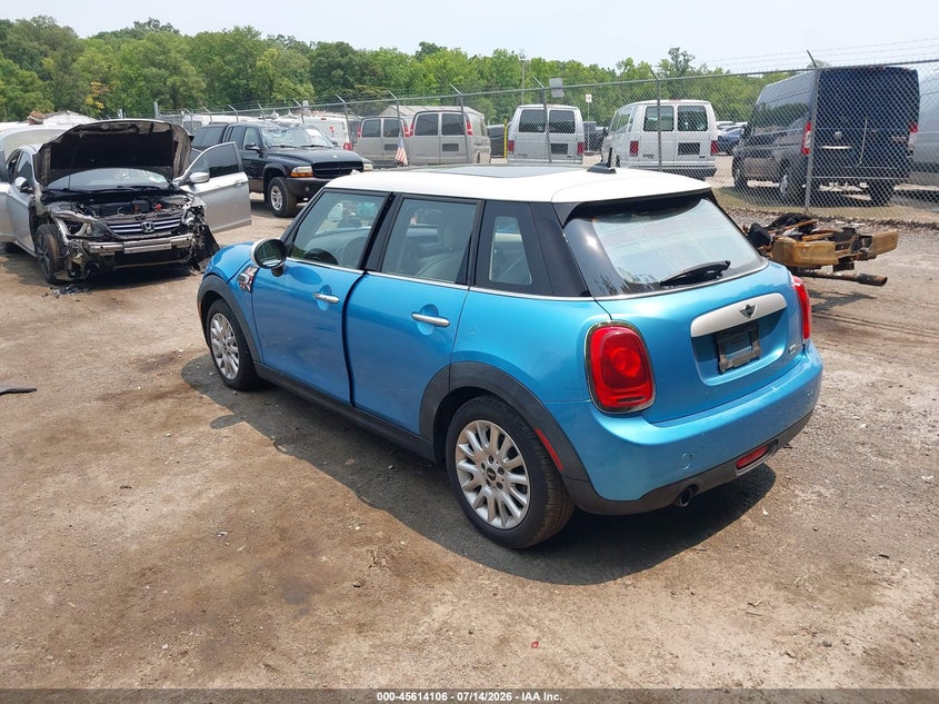 2015 Mini Hard top VIN WMWXS5C52FT831937 IAAI salvage auction — FRONT END, Salvage - Greater Than 75% (Maryland), sold $1,050 on 2026-08-11 (photo 3)