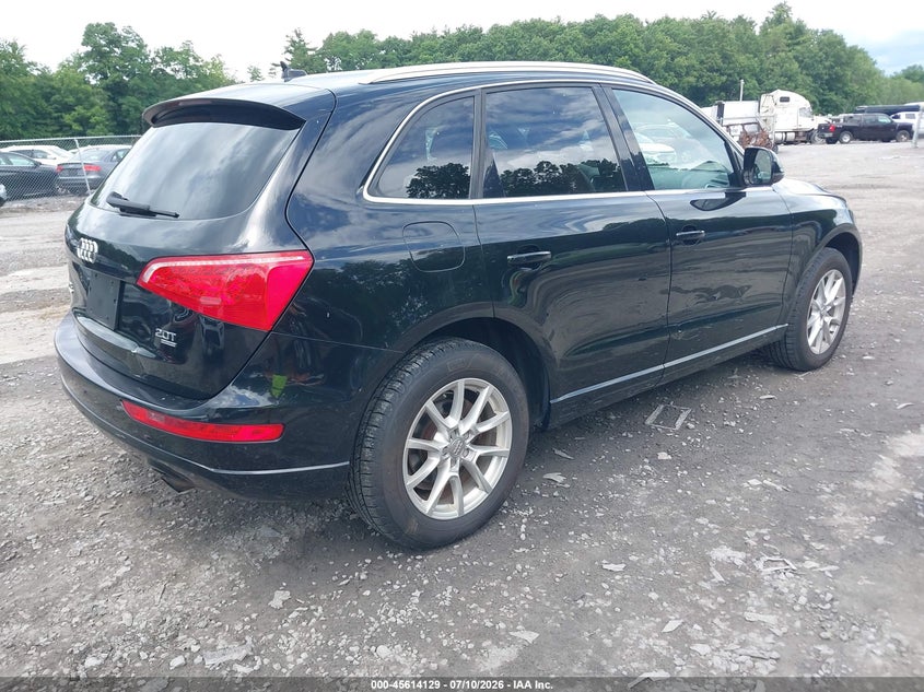 2012 Audi Q5 VIN WA1CFAFP9CA028832 IAAI salvage auction — NORMAL WEAR, Clear (New York), sold $1,050 on 2026-07-28 (photo 4)