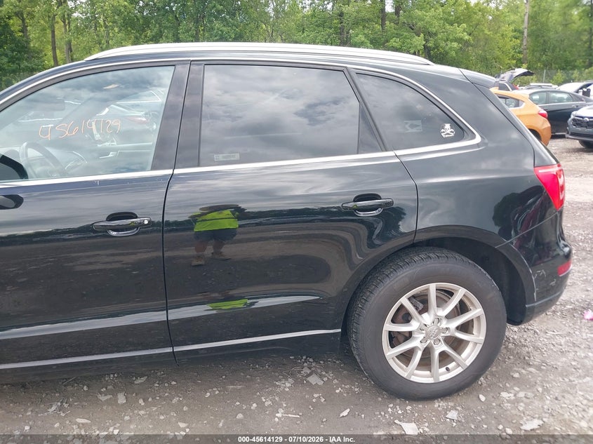 2012 Audi Q5 VIN WA1CFAFP9CA028832 IAAI salvage auction — NORMAL WEAR, Clear (New York), sold $1,050 on 2026-07-26 (photo 6)