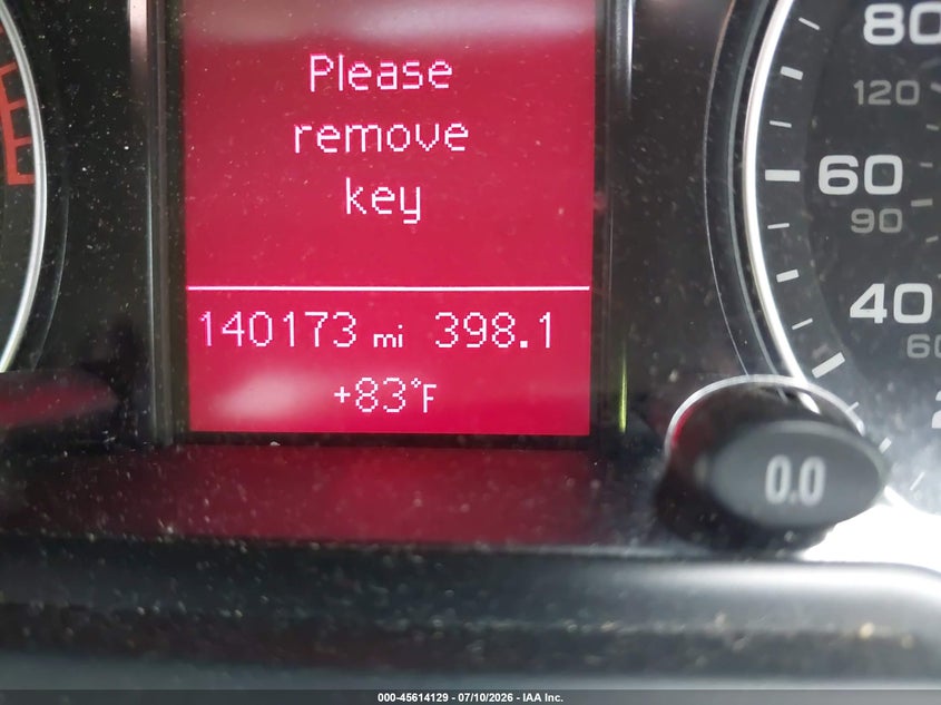 2012 Audi Q5 VIN WA1CFAFP9CA028832 IAAI salvage auction — NORMAL WEAR, Clear (New York), sold $1,050 on 2026-07-26 (photo 7)