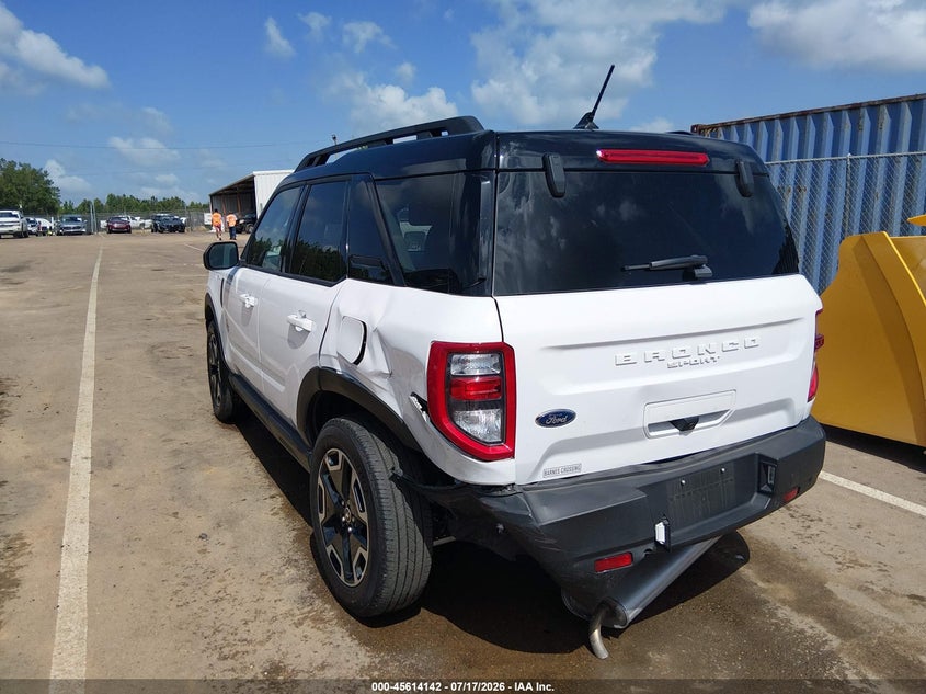 2024 Ford Bronco sport VIN 3FMCR9C65RRF57342 IAAI salvage auction — LEFT REAR, Salvage (Mississippi), sold $9,000 on 2026-08-20 (photo 6)