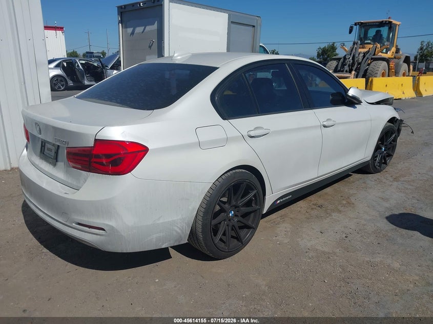 2018 BMW 3er VIN WBA8A9C56JAD27803 IAAI salvage auction — FRONT END, Salvage (California), sold $2,150 on 2026-08-13 (photo 4)