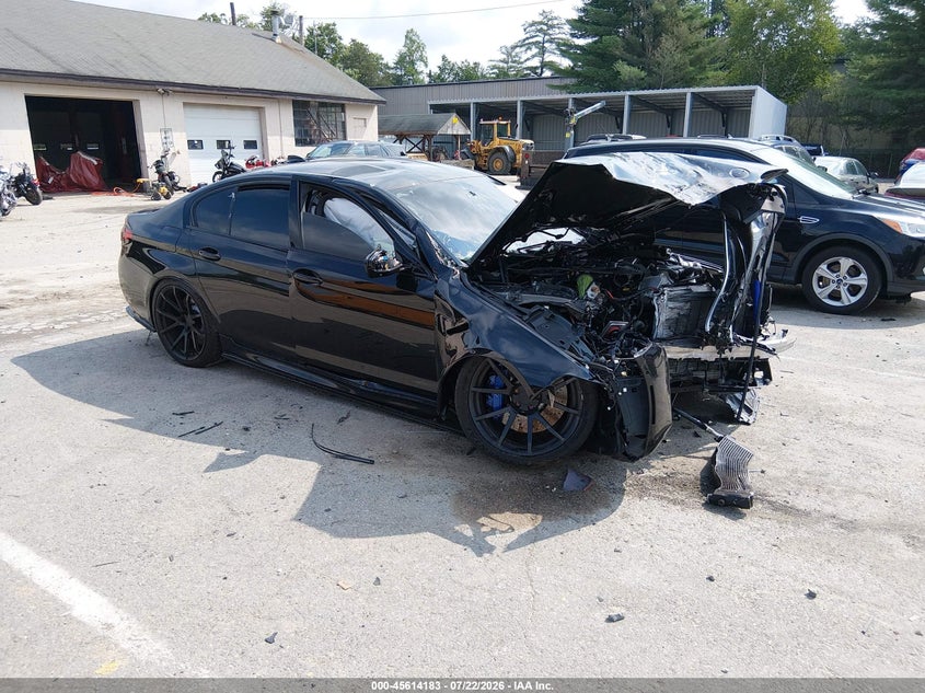 2021 BMW M5 VIN WBS83CH04MCH28114 — IAAI salvage auction photo