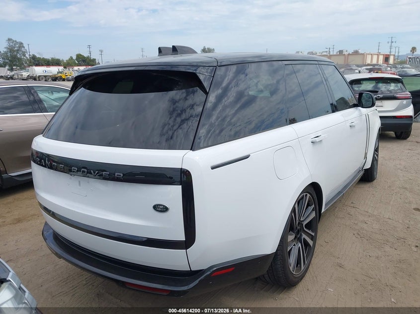 2023 Land rover RANGE ROVER VIN SALKP9E77PA033010 IAAI salvage auction — RIGHT FRONT, Salvage (California), sold $51,500 on 2026-07-15 (photo 4)