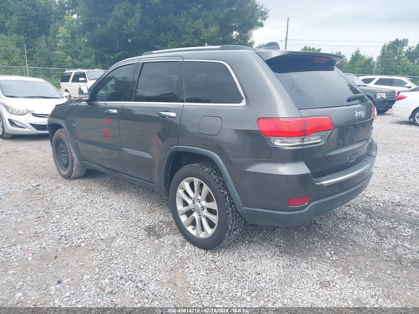 2017 Jeep Grand cherokee VIN 1C4RJEBG7HC813129 IAAI salvage auction — LEFT FRONT, Salvage (Alabama), sold $4,850 on 2026-08-13 (photo 3)