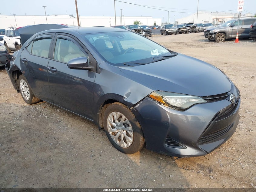 2018 Toyota Corolla VIN 5YFBURHE6JP848277 IAAI salvage auction — FRONT & REAR, Mv-907A (New York), sold $2,150 on 2026-07-29 (photo 1)