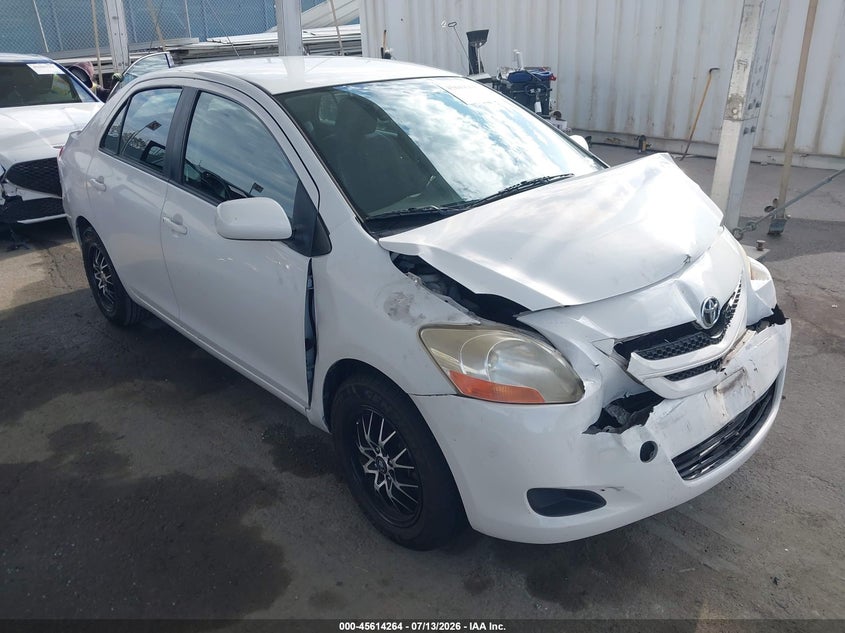 2007 Toyota Yaris VIN JTDBT923271044288 IAAI salvage auction — FRONT END, Salvage (California), sold $800 on 2026-07-29 (photo 1)