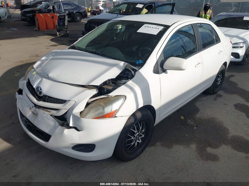 2007 Toyota Yaris VIN JTDBT923271044288 IAAI salvage auction — FRONT END, Salvage (California), sold $800 on 2026-07-29 (photo 2)