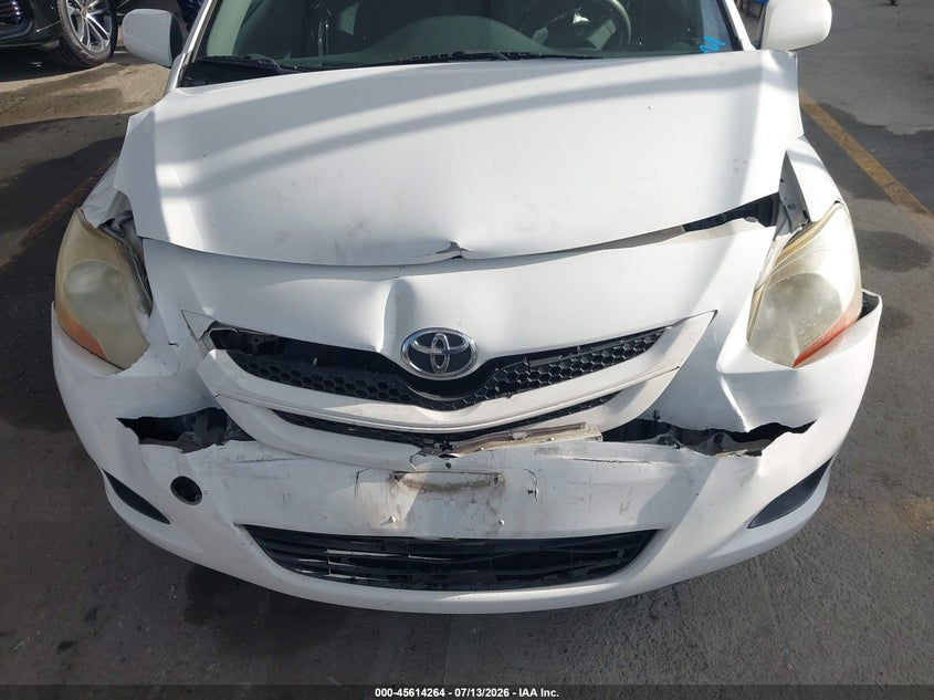 2007 Toyota Yaris VIN JTDBT923271044288 IAAI salvage auction — FRONT END, Salvage (California), sold $800 on 2026-07-29 (photo 6)