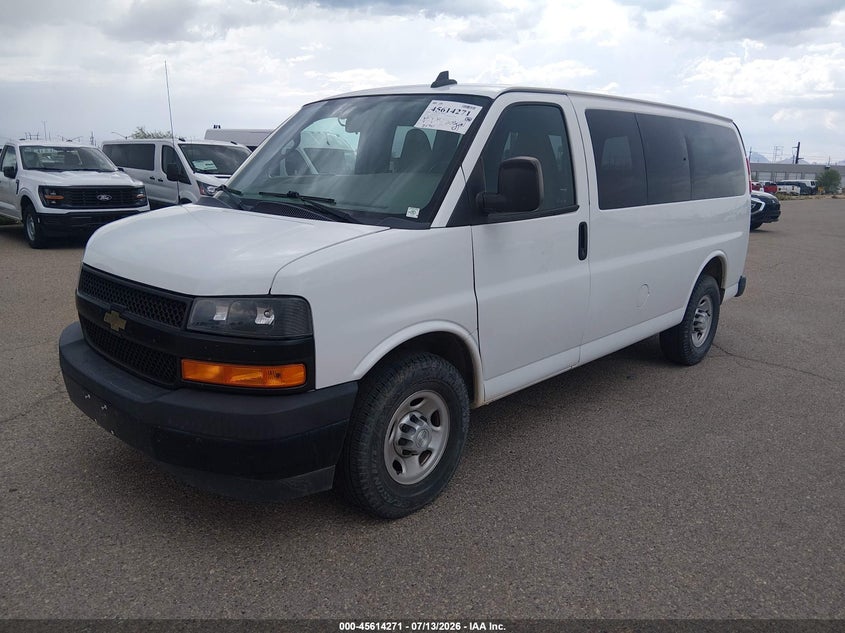 2019 Chevrolet Express 2500 VIN 1GAWGEFG8K1184682 IAAI salvage auction — NORMAL WEAR, Sf97 (Arizona), sold $16,200 on 2026-08-25 (photo 2)