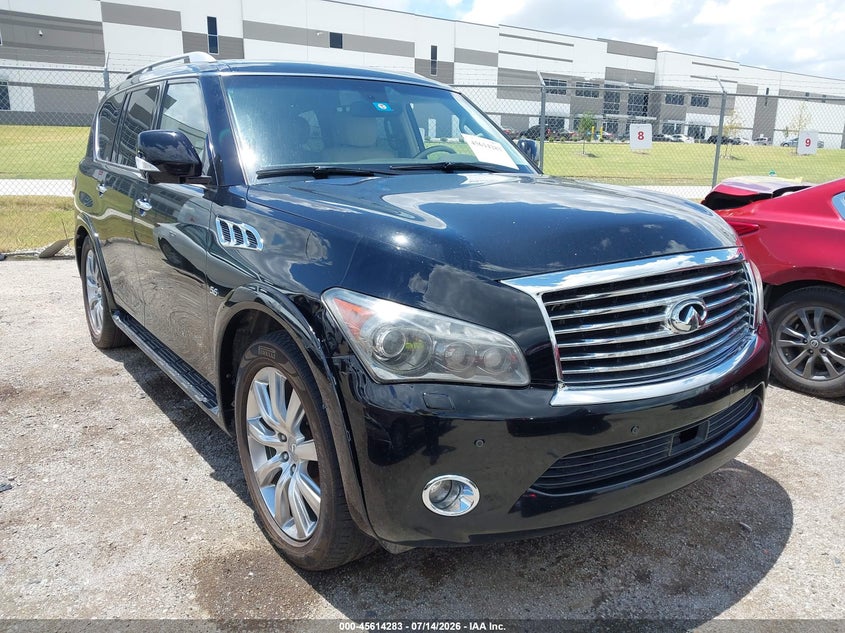 2014 Infiniti Qx80 VIN JN8AZ2NE7E9069379 IAAI salvage auction — NORMAL WEAR, Clear (Florida), sold $1,050 on 2026-07-28 (photo 1)