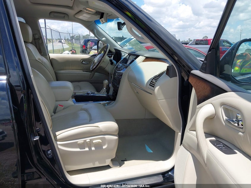 2014 Infiniti Qx80 VIN JN8AZ2NE7E9069379 IAAI salvage auction — NORMAL WEAR, Clear (Florida), sold $1,050 on 2026-07-28 (photo 5)