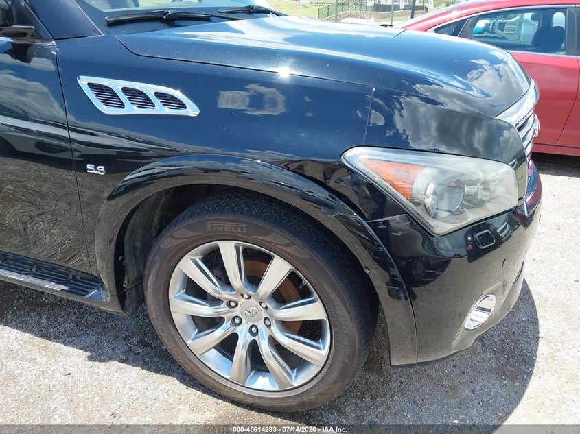 2014 Infiniti Qx80 VIN JN8AZ2NE7E9069379 IAAI salvage auction — NORMAL WEAR, Clear (Florida), sold $1,050 on 2026-07-28 (photo 6)