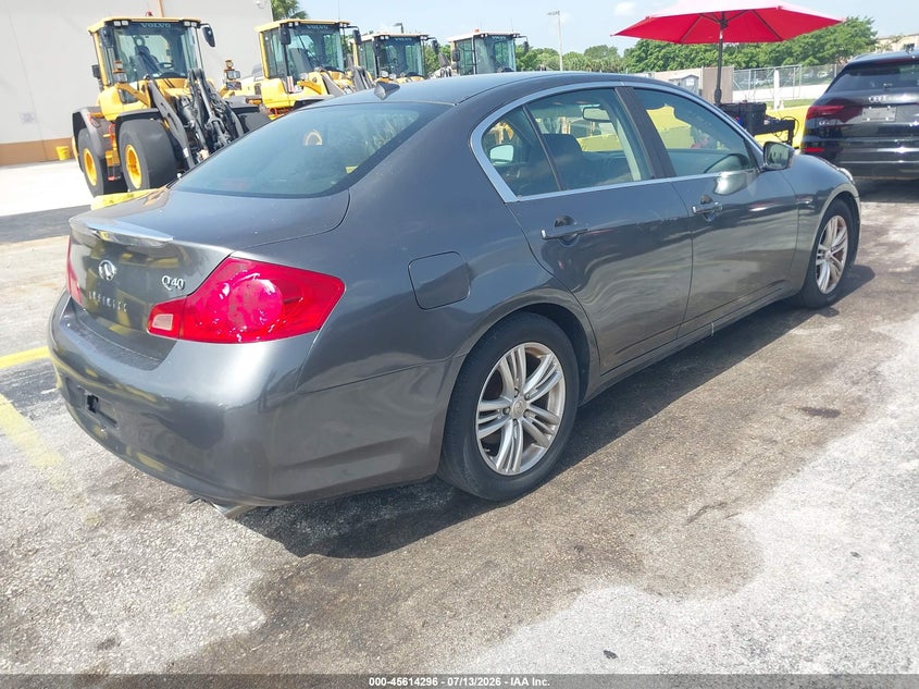 2015 Infiniti Q40 VIN JN1CV6AP5FM503668 IAAI salvage auction — NORMAL WEAR, Clear (Florida), sold $2,950 on 2026-07-23 (photo 4)