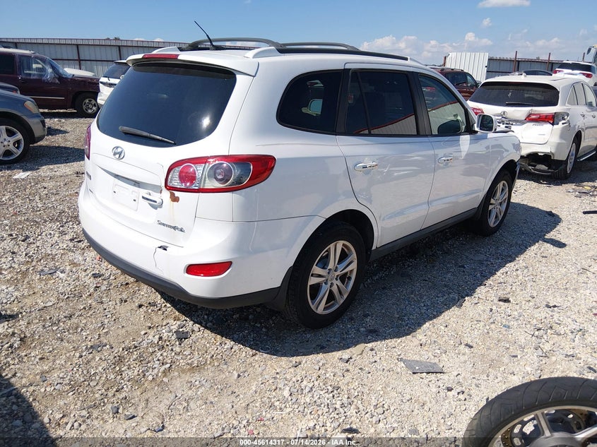 2011 Hyundai Santa fe VIN 5XYZK4AG0BG041388 IAAI salvage auction — NORMAL WEAR, Clear (Arkansas), sold $1,400 on 2026-07-23 (photo 4)