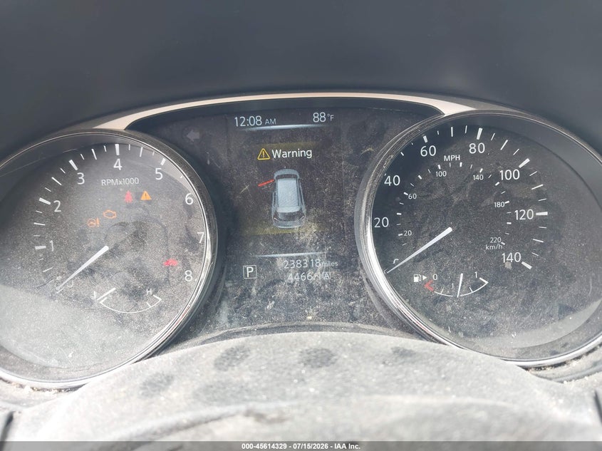 2016 Nissan Rogue VIN JN8AT2MT7GW004800 IAAI salvage auction — RIGHT SIDE, Salvage (Tennessee), sold $25 on 2026-07-30 (photo 7)