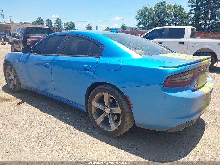 2015 Dodge Charger VIN 2C3CDXCT9FH852081 IAAI salvage auction — LEFT & RIGHT, Salvage (Texas), sold $6,050 on 2026-08-02 (photo 3)