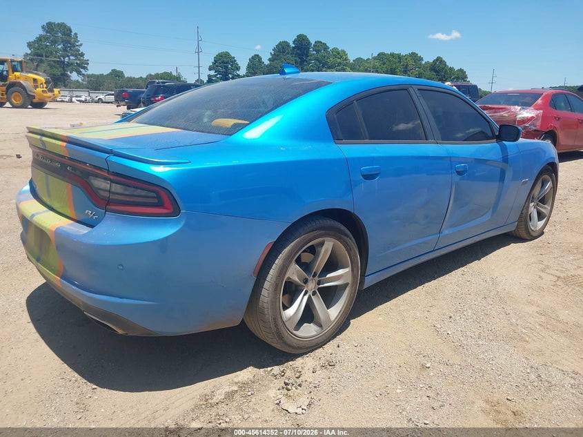 2015 Dodge Charger VIN 2C3CDXCT9FH852081 IAAI salvage auction — LEFT & RIGHT, Salvage (Texas), sold $6,050 on 2026-08-02 (photo 4)