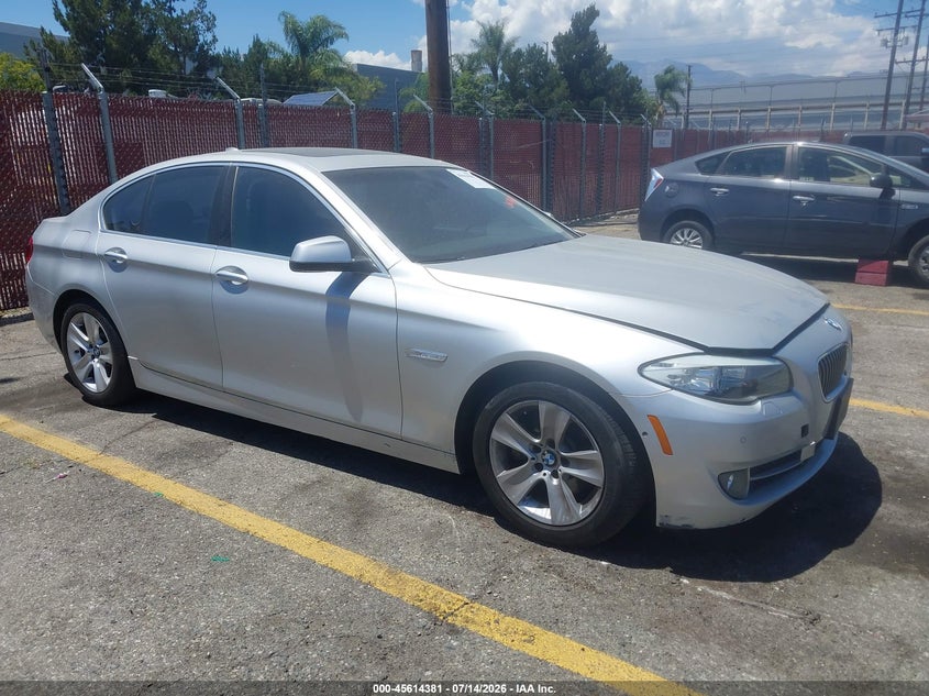 2013 BMW 5 series VIN WBAXG5C59DDY35847 IAAI salvage auction — FRONT END, Clear - Dealer Only (California), sold $375 on 2026-07-28 (photo 1)