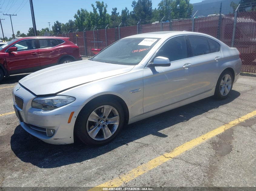 2013 BMW 5 series VIN WBAXG5C59DDY35847 IAAI salvage auction — FRONT END, Clear - Dealer Only (California), sold $375 on 2026-07-28 (photo 2)