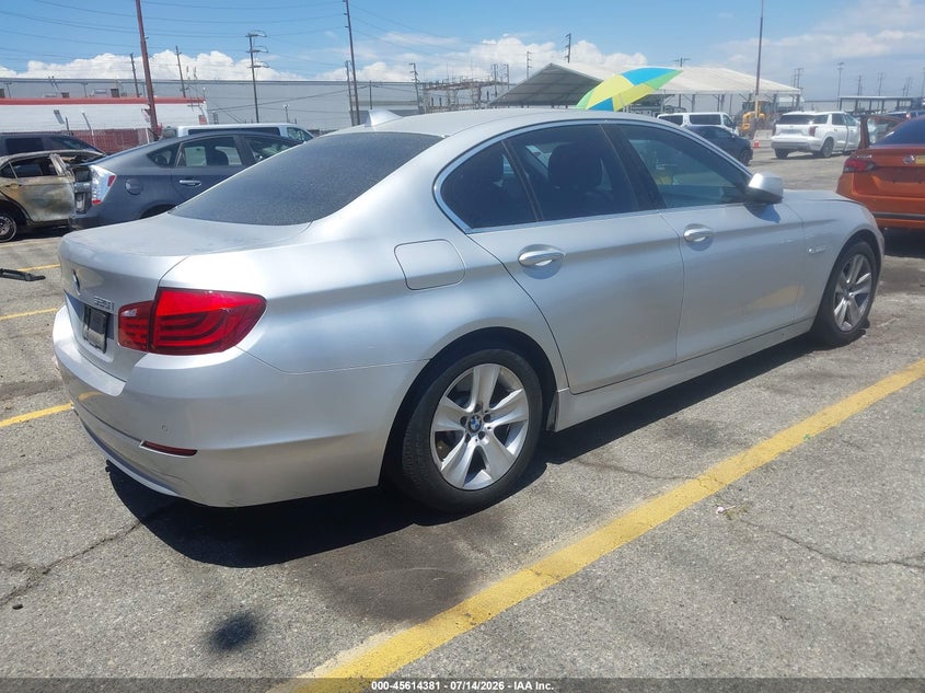 2013 BMW 5 series VIN WBAXG5C59DDY35847 IAAI salvage auction — FRONT END, Clear - Dealer Only (California), sold $375 on 2026-07-28 (photo 4)
