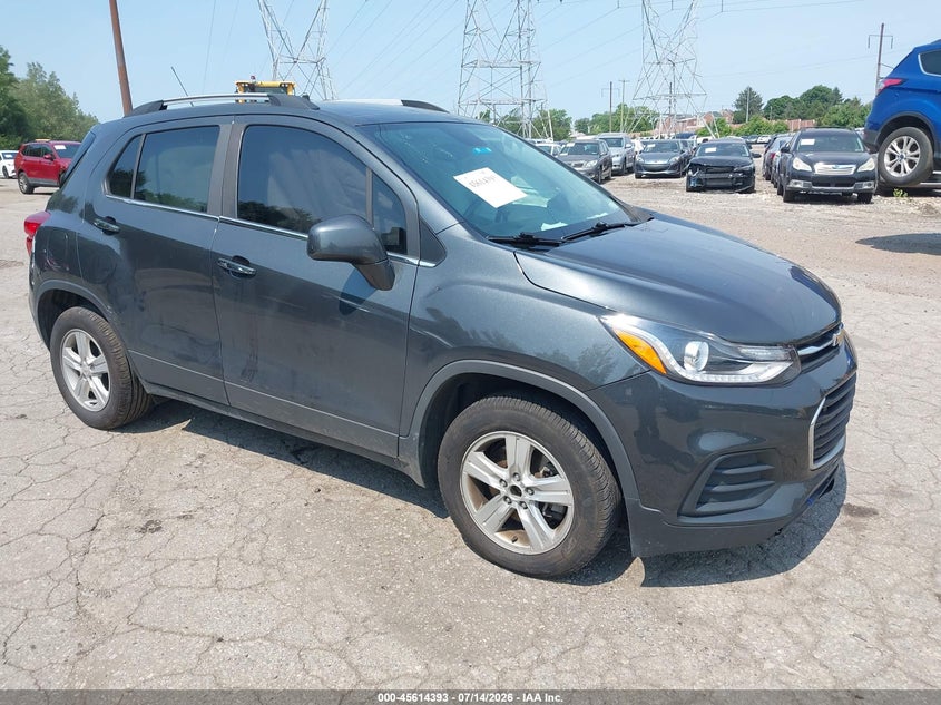 2018 Chevrolet Trax VIN KL7CJLSB7JB647184 IAAI salvage auction — SIDE, Salvage (Pennsylvania), sold $850 on 2026-07-31 (photo 1)