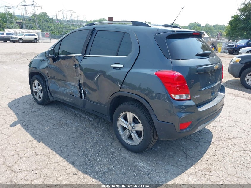 2018 Chevrolet Trax VIN KL7CJLSB7JB647184 IAAI salvage auction — SIDE, Salvage (Pennsylvania), sold $850 on 2026-07-31 (photo 3)