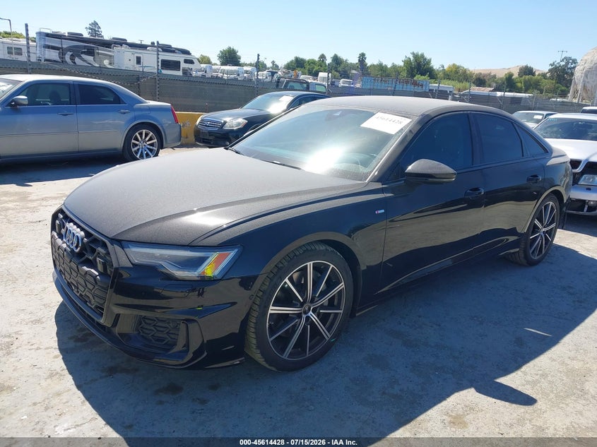 2024 Audi A6 VIN WAUL2BF26RN014929 IAAI salvage auction — REAR END, Salvage Title, sold $17,700 on 2026-08-26 (photo 2)