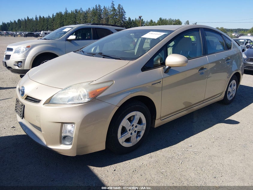 2011 Toyota Prius VIN JTDKN3DU9B1331634 IAAI salvage auction — NORMAL WEAR, Clear (Washington), sold $3,450 on 2026-07-22 (photo 2)