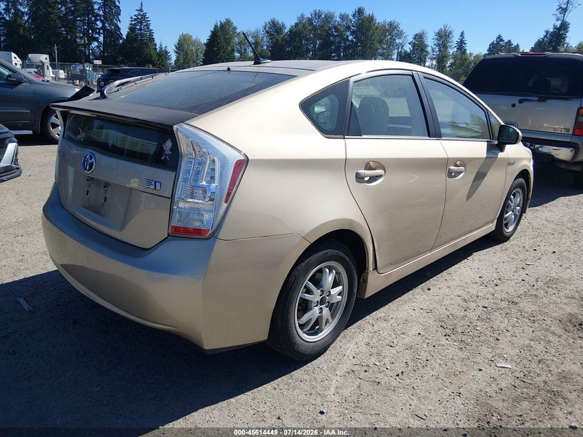 2011 Toyota Prius VIN JTDKN3DU9B1331634 IAAI salvage auction — NORMAL WEAR, Clear (Washington), sold $3,450 on 2026-07-22 (photo 4)