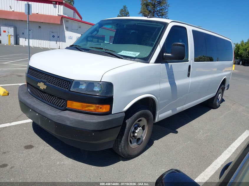 2020 Chevrolet Express 2500 VIN 1GAZGNFP2L1253008 IAAI salvage auction — NORMAL WEAR, Sf97 (California), sold $15,100 on 2026-08-27 (photo 2)