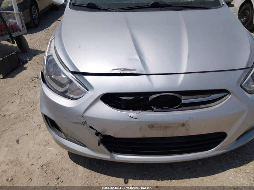2017 Hyundai Accent VIN KMHCT5AE1HU319404 IAAI salvage auction — NORMAL WEAR, Clear (Illinois), sold $450 on 2026-07-28 (photo 6)