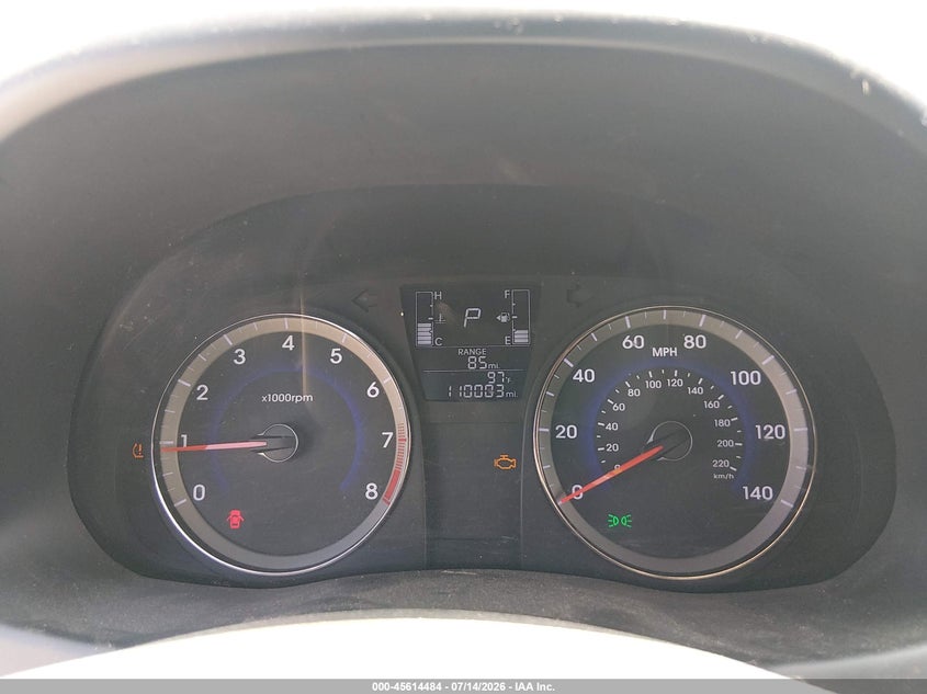 2017 Hyundai Accent VIN KMHCT5AE1HU319404 IAAI salvage auction — NORMAL WEAR, Clear (Illinois), sold $450 on 2026-07-28 (photo 7)