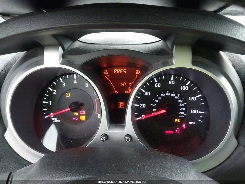 2012 Nissan Juke VIN JN8AF5MR8CT103294 IAAI salvage auction — NORMAL WEAR, Clear (Texas), sold $25 on 2026-07-23 (photo 7)