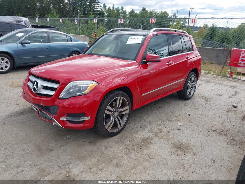 2013 Mercedes-benz Glk-klasse VIN WDCGG5HB0DG055746 IAAI salvage auction — NORMAL WEAR, Salvage Title, sold $2,025 on 2026-07-29 (photo 2)