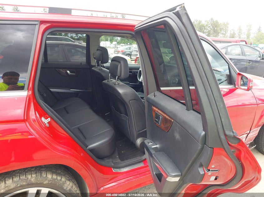 2013 Mercedes-benz Glk-klasse VIN WDCGG5HB0DG055746 IAAI salvage auction — NORMAL WEAR, Salvage Title, sold $2,025 on 2026-07-29 (photo 8)