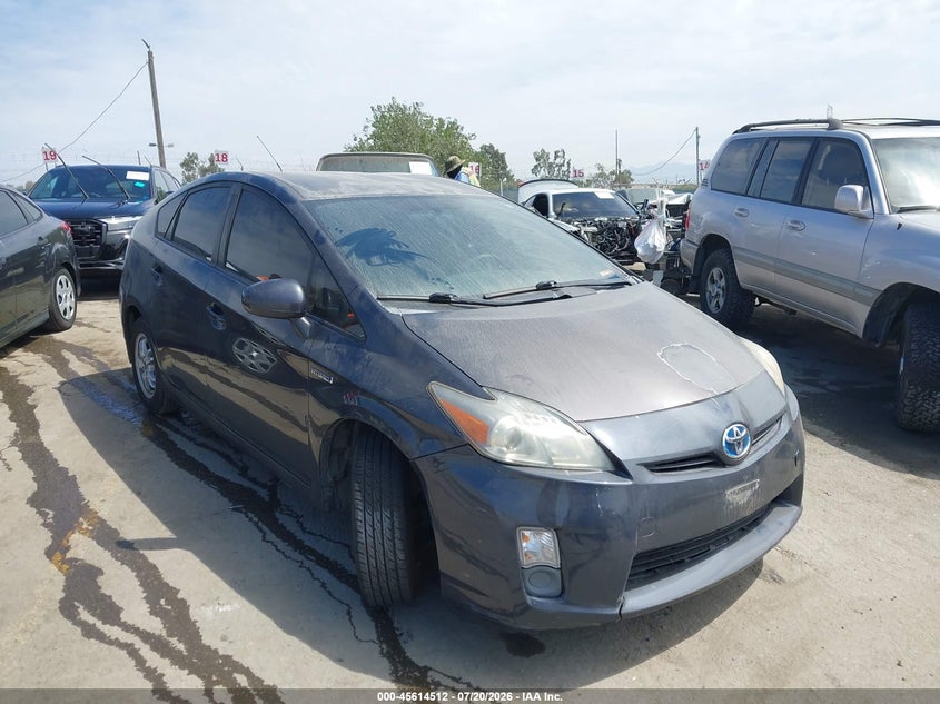 2011 Toyota Prius VIN JTDKN3DU3B1441837 IAAI salvage auction — LEFT FRONT, Lien Papers (California), sold $25 on 2026-07-29 (photo 1)